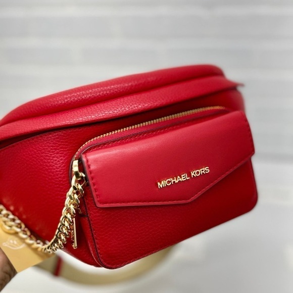 Michael Kors Maisie 2-in-1 Sling WaistPack Large Fanny bag Crossbody Bri… - Picture 3 of 12